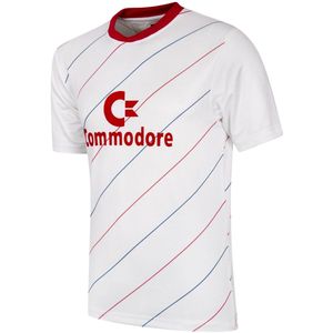 COPA - Bayern München 1985/86 - Retro Voetbalshirt - Heren - Wit - XS