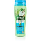 Vatika - Multivitamine Shampoo - Kokos - 400 ml - Verrijkt met Vitaminen A, E, F & Kokosolie voor Sterker en Gezonder Haar