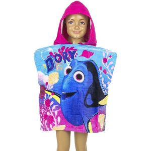 Disney Finding Dory - Dory en Nemo - Badponcho - Poncho - Roze - 50 x 100 cm - katoen