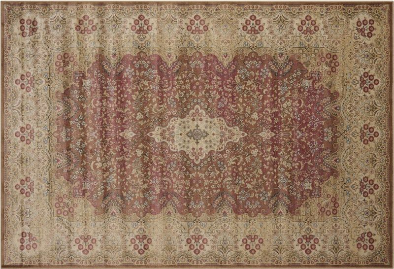 Vince - Vloerkleed - Rood - 160x230 cm