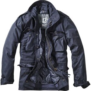 Heren - Mannen - Dikke & Stevige Kwaliteit - Menswear - Populair - Urban - Modern - Outdoor - Streetwear - Casual - Robuust - Jacket - Jas - Winterjas navy