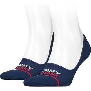 Tommy Hilfiger tommy jeans 2P footies logo blauw II - 43-46