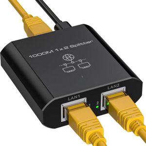 Internet Splitter - Netwerk Switch - Netwerk Splitter - Internet Switch - Internet Verdeler - Internetsplitter