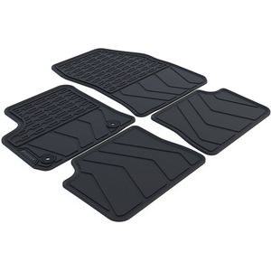 Rubber Automatten geschikt voor DS 3 2015-2019 - 4-delig - Uitvoering: Crossback | E-Tense Electric