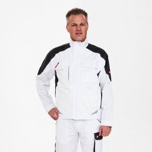 Engel Galaxy Light werkjack 1290-880 - White / Anthracite Grey - S