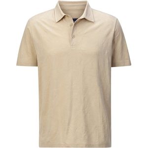 TOSCARELLA - Poloshirt - Tropisch Jacquardmotief - Zijsplitten - Comfortabel