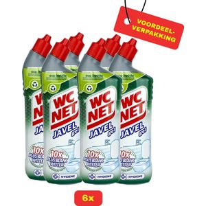 6 x WC Net Javal Gel Instant White - 6 X 750ml - Mountain Fresh - Toiletreiniger - Voordeelverpakking