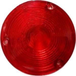 Pablo losse lens Rood, geschikt voor de Spaanse Hella lamp