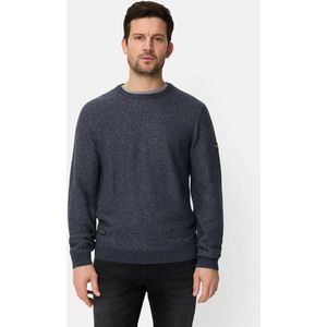 camel active - Gebreide Trui - Inktblauw - Ronde Hals