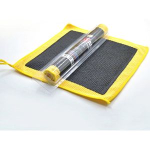 Auto Detailing Kleidoeken Decontaminatiedoek Reiniging & Loslaten van Lakverontreinigingen Auto - Autowas Wax Bar, Top Grade Clay (12x12 inch) (Kleidoek Geel)-Klei Doek Auto – 3D Kleidoek -2025