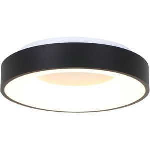 Steinhauer - Plafondlamp Ringlede Ø 30 cm 3086 zwart