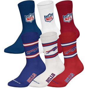 NFL Sokken NFL 6Pack Crew Socks Set van 6