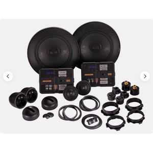 KICKER 47KSS504 5.25"" 100 Watt Car Audio Component Speakers Pair Kss50