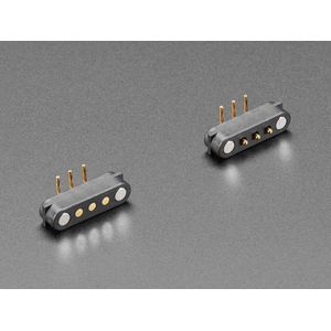 Magnetische connector gebogen 3pin Adafruit 5360