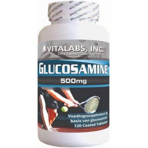 VitaTabs Glucosamine - 500 mg - 120 tabletten - Voedingssupplement