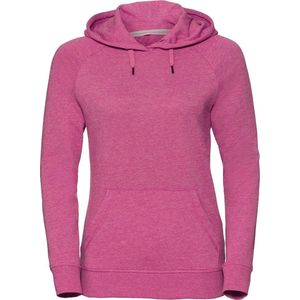 Russell Dames/dames HD Hooded Sweatshirt (Roze Mergel)