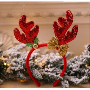 Akyol - kerst haarband | diadeem | rendier haarband | rendier diadeem -rendier haarband -kerst diadeem -haarband kers -kerst diadeem -Haar Accessoire | Hoofdband met Oortjes | Verjaardagsfeestje | Verkleden | kerstcadeau | sinterklaascadeau