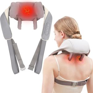 Lexium Nekmassage apparaat - Nekmassage - Massagekussen - Nek massage - Nekmassage kussen - Massage apparaat - Nek en Schouder Massage Apparaat