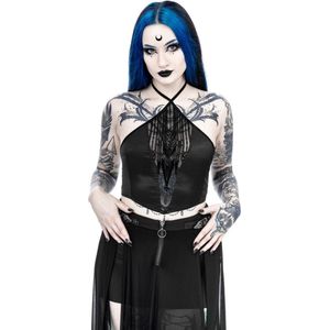 Restyle - Afterlife Mouwloze top - L - Zwart