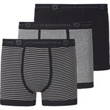 Jan Vanderstorm - Set Van 3 Retroslips - Grijs - Herenondergoed