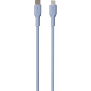 PURO PUCAPLTUSBCICONLBLUE, 1,5 m, Lightning, USB C, Mannelijk, Mannelijk, Blauw