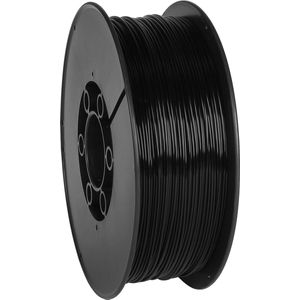 Zwart PLA-filament 1,75 mm (draad) voor 3D-printers MADE IN EU