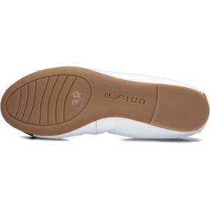 Unisa - Auto - Ballerina's - Grijs - Leer - Zilver