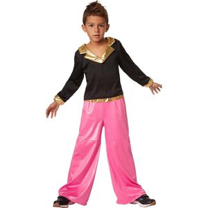 dressforfun - Disco dancer 104 (3-4y) - verkleedkleding kostuum halloween verkleden feestkleding carnavalskleding carnaval feestkledij partykleding - 302381