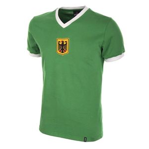 COPA - Duitsland Uitshirt 1970's Retro Voetbalshirt - Groen - Heren
