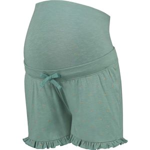 Prénatal zwangerschapspyjama short - Zwangerschapskleding - Dark Greenshade - Maat L