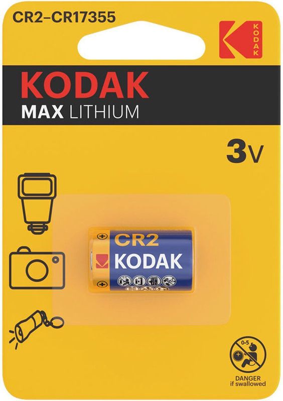 Kodak - CR2 - Batterij - Lithium - Voor Elektronische Apparaten