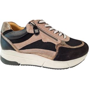 Helioform K Leren Dames Sneakers - Zwart - 38.5