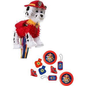 Amscan - Paw Patrol - Marshall - Pinata - Piñata - Gevuld - Pinata cadeautje - Kinderfeest - Verjaardag - Themafeest.