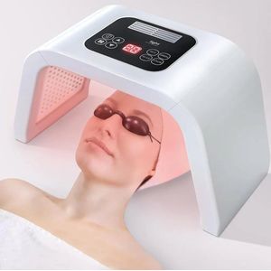 LED-gezichtslichttherapie-apparaat, 7-in-1 gekleurd LED-masker, apparaat Geschikt voor gezichts- en lichaamsverzorging