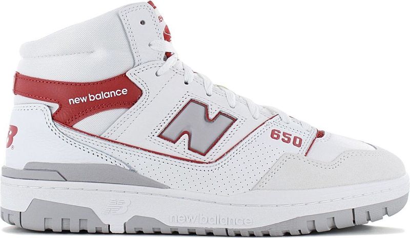 New Balance - 650R - Heren Schoenen - Wit - Leer