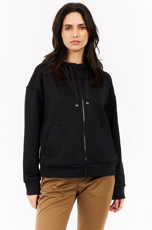 Protest - PRTFace - Fleece Vest - True Black - Dames - Lange Mouwen - Outdoor