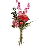 Kunstboeket Dalida - Polyester - Rood - 40 x 70 x 40 cm