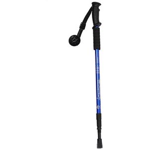 Bovista Opvouwbare Wandelstok - Inklapbare Wandelstok - Wandelstok Opvouwbaar - Wandelstokken Verstelbaar - Loopstok - Mannen - Vrouwen - Lopen - Blauw