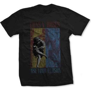 Guns N' Roses - Use Your Illusion Heren T-shirt - XL - Zwart