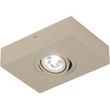 Lumidora - Opbouwspot 75444 - Ingebouwd LED - 3.0 Watt - 300 Lumen - 2700 Kelvin - Beige - Badkamerlamp