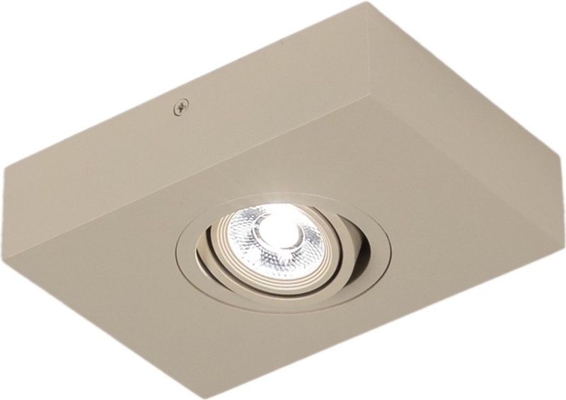 Lumidora - Opbouwspot 75444 - Ingebouwd LED - 3.0 Watt - 300 Lumen - 2700 Kelvin - Beige - Badkamerlamp