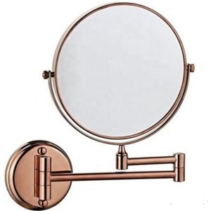 UNIQ Wandspiegel met 10x vergroting - Rosé goud