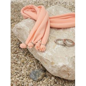 Birdini Veter - Kort - Neon Peach - geschikt voor Birdini Slipper met verwisselbare veters