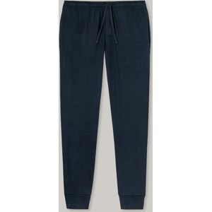 Schiesser M&R Heren Pyjamabroek - Blauw- Maat L