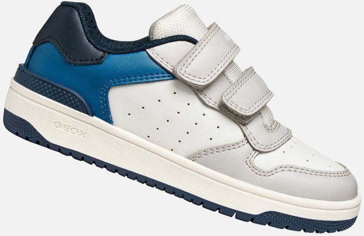 GEOX - J Washiba Boy - Baskets - Wit