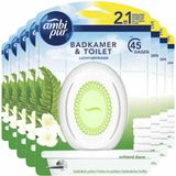 Ambi Pur Luchtverfrisser Set & Refresh Ochtend Dauw - 8 x 7,5 ml - Voordeelverpakking