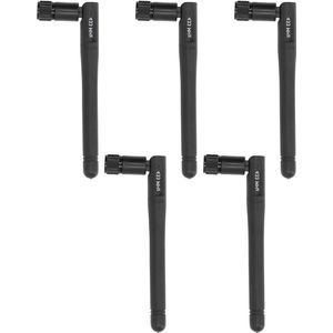 5Pcs 433M Draagbare Draadloze Transmissie Opvouwbare Antenne Indoor Outdoor TV Omnidirectionele High Gain Antenne SMA Mannelijke Signaal Antenne