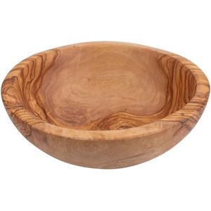 Bowls and Dishes Pure Olive Wood olijfhouten Schaal Ø 26 cm - Cadeau tip!
