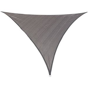 Schaduwdoek driehoek 3.6m x 3.6m x 3.6m - grijs