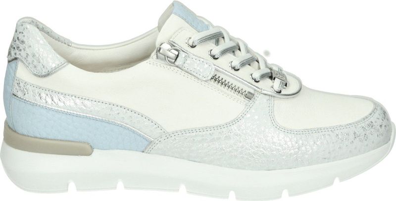 Hassia - 301315 - Lage Sneakers - Wit/beige - Dames